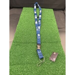 Indianapolis Colts Lanyard‎ Keychain Holder Breakaway NFL (New)